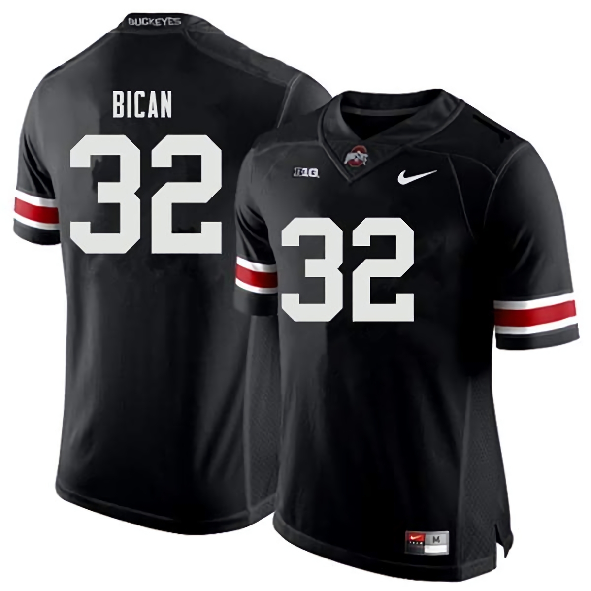 Luciano Bican Ohio State Buckeyes Men's NCAA #32 Nike Black College Stitched Football Jersey GDB3656AJ